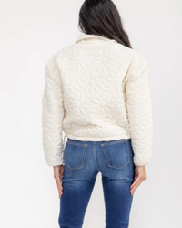 Ivory Garden Quilted Jacket