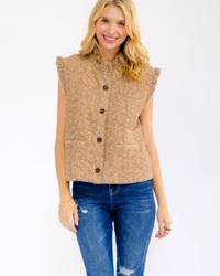 Sweet on You Ruffle Vest