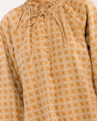 Golden Hour Button-Up Mini Dress
