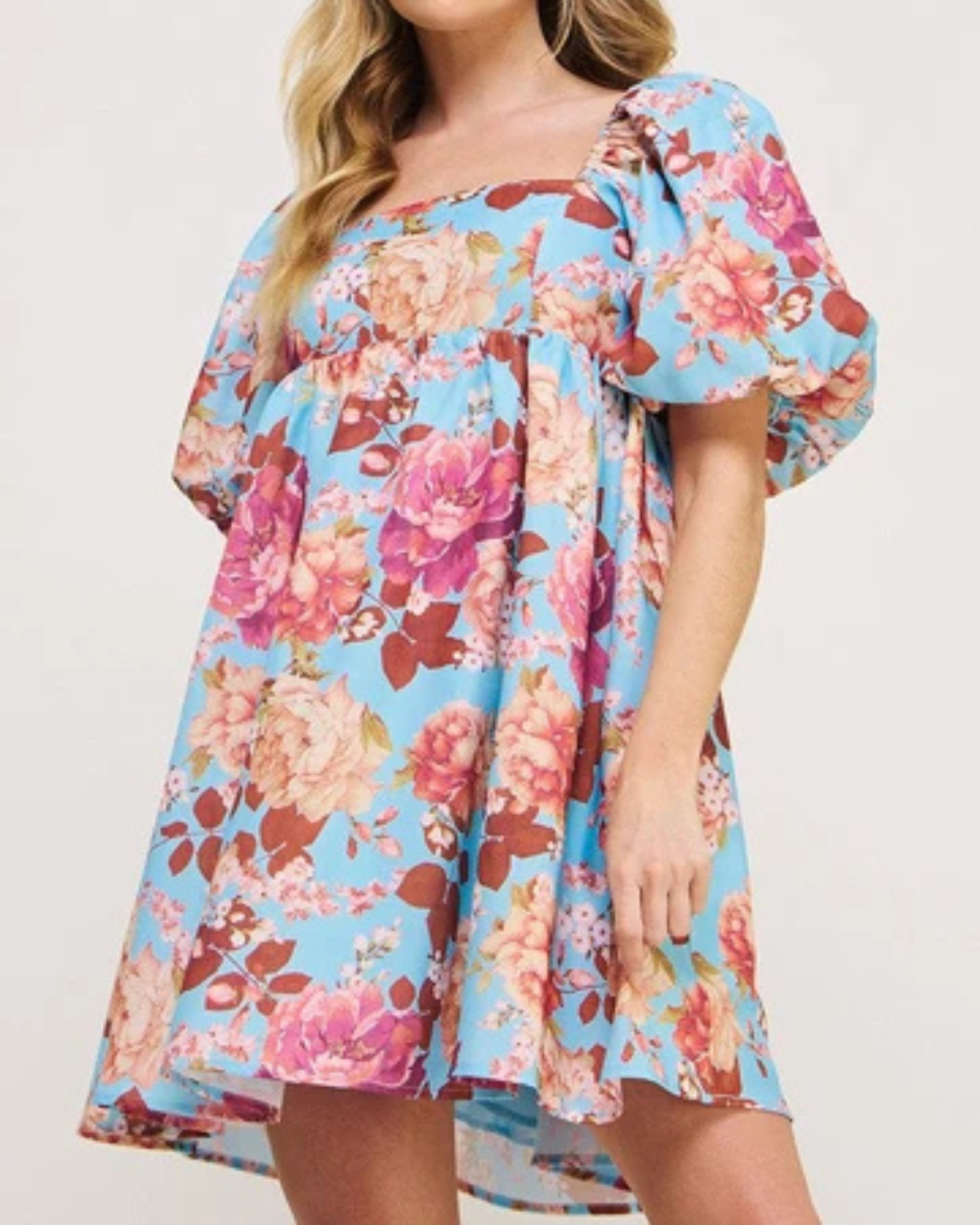 Meet Me in Capri Floral Mini Dress
