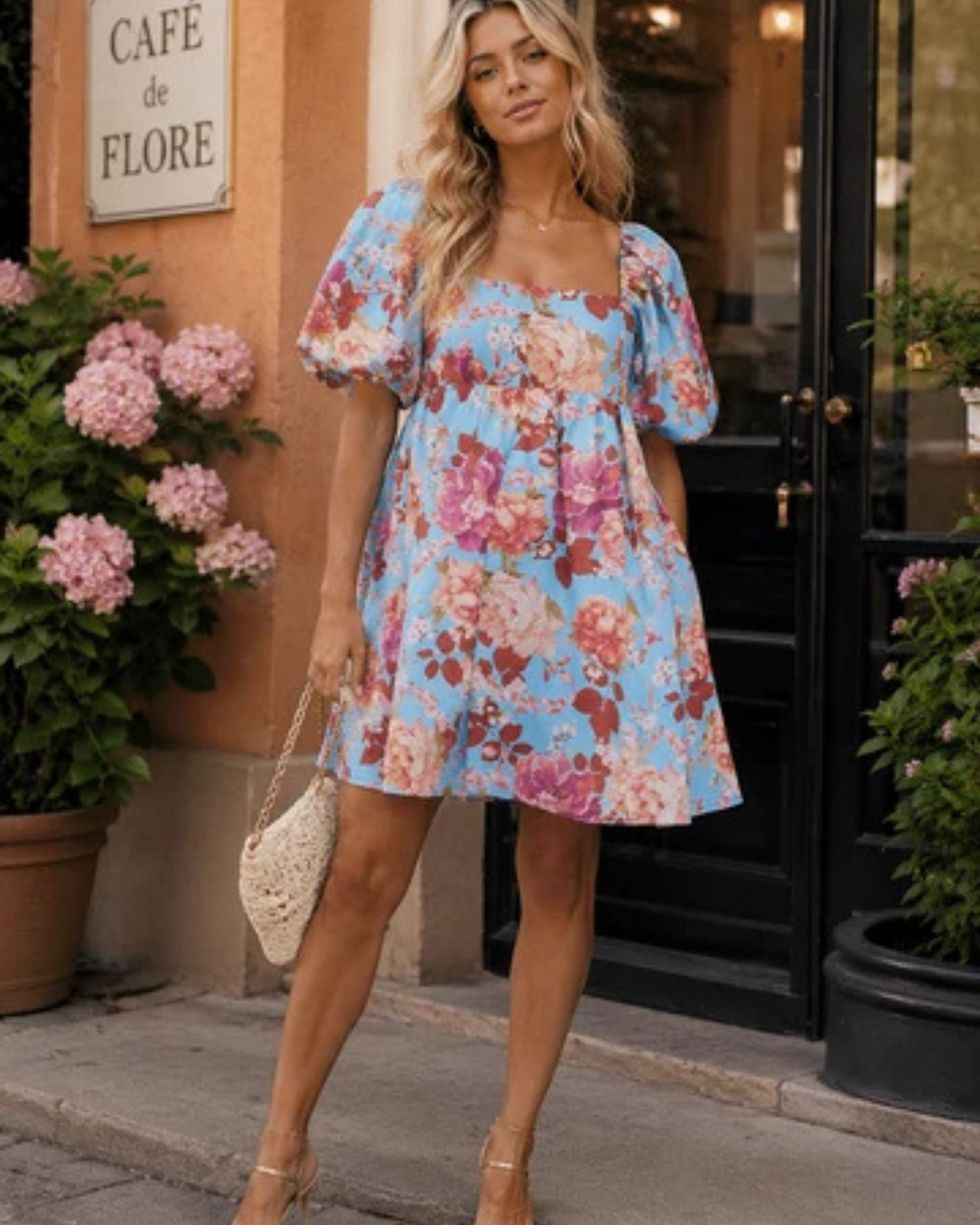 Meet Me in Capri Floral Mini Dress