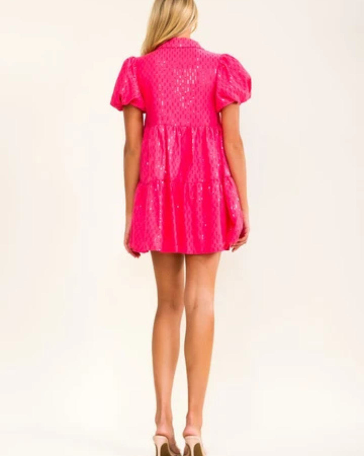 Main Character Moment Sequin Mini Dress