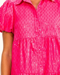 Main Character Moment Sequin Mini Dress