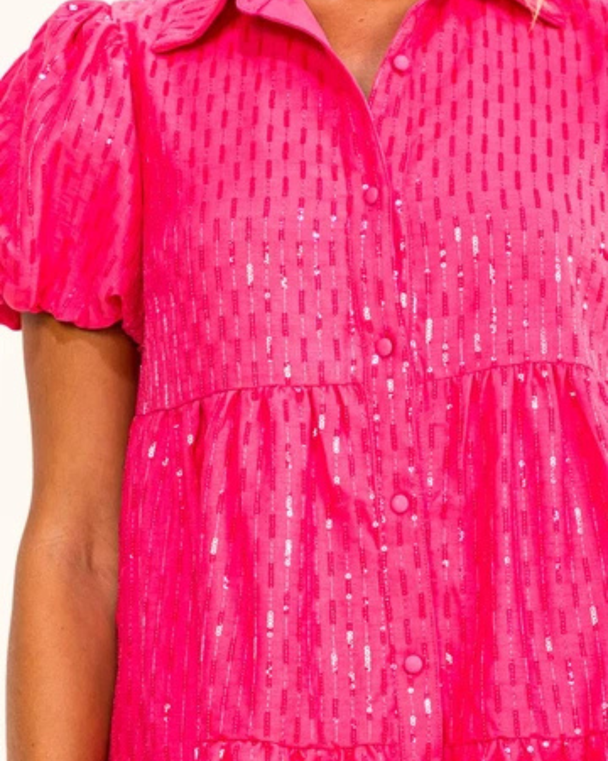 Main Character Moment Sequin Mini Dress
