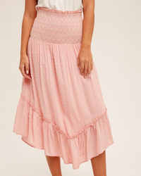 Strawberry Milk Two Ways Convertible Maxi Skirt