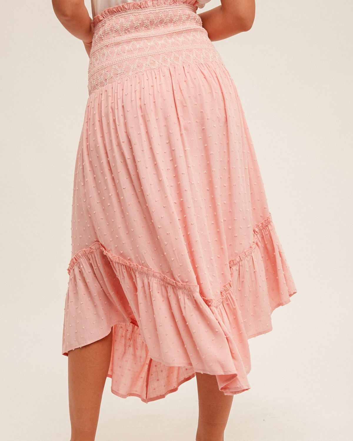 Strawberry Milk Two Ways Convertible Maxi Skirt