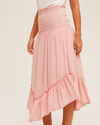 Strawberry Milk Two Ways Convertible Maxi Skirt