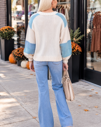 Blue Skies Colorblock Cardigan