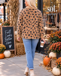 Autumn Bloom Floral Teddy Shacket