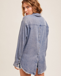 Blue Skies Tencel Denim Button-Down 💙