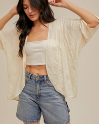 Easy Days Embroidered Kimono