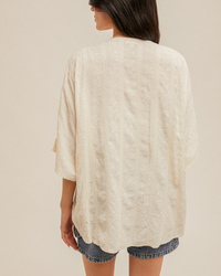 Easy Days Embroidered Kimono