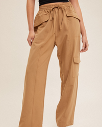 On The Go Straight Leg Cargo Pants