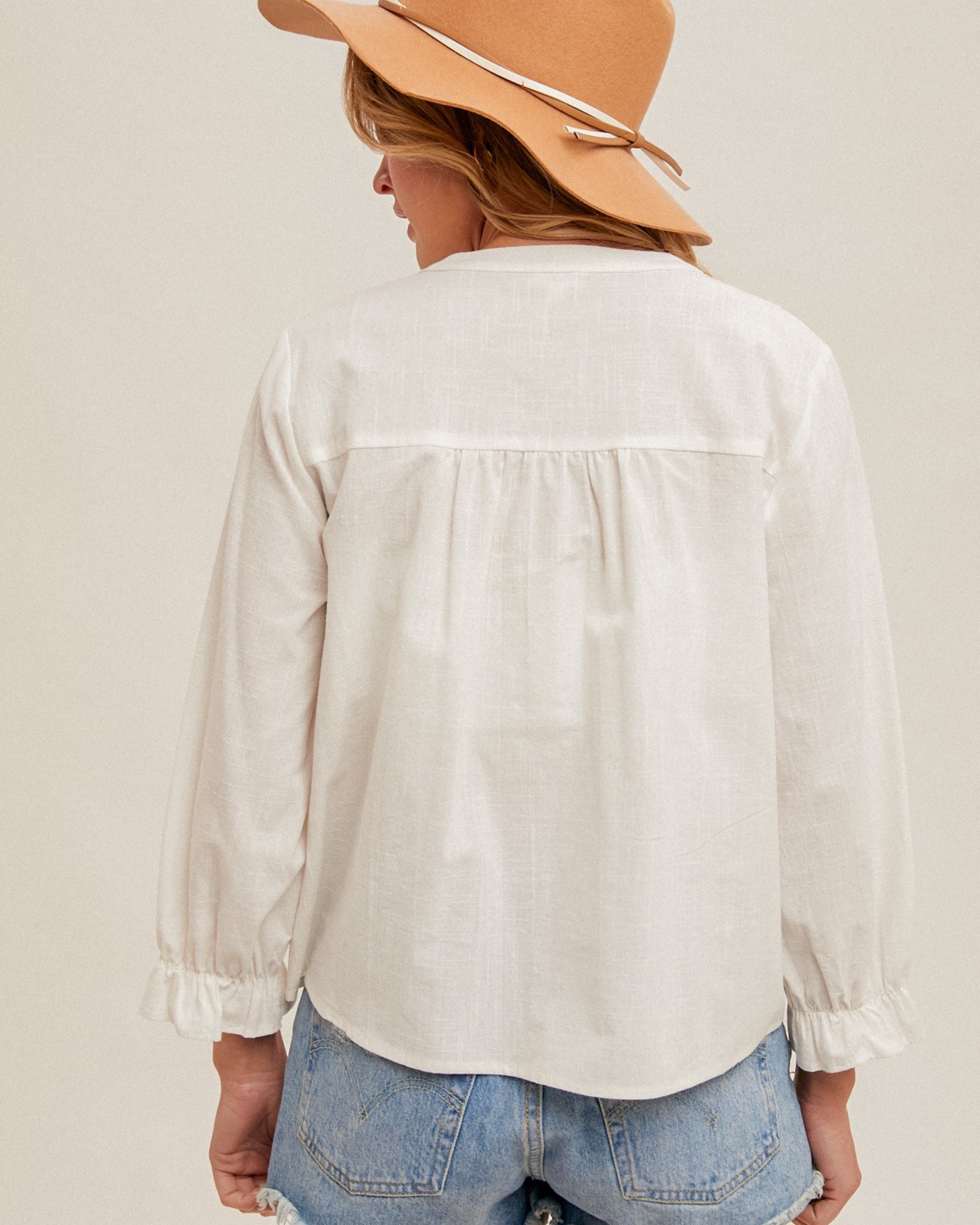 Prairie Days Eyelet Blouse