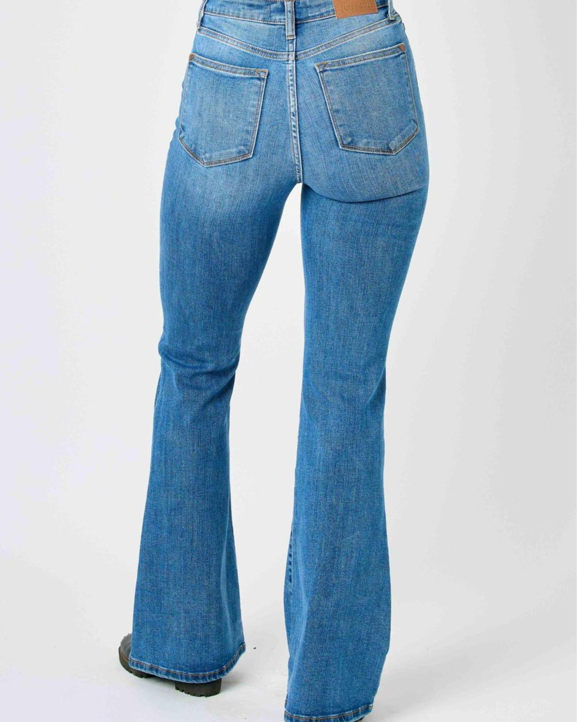 The Everyday High Rise Flare Jeans