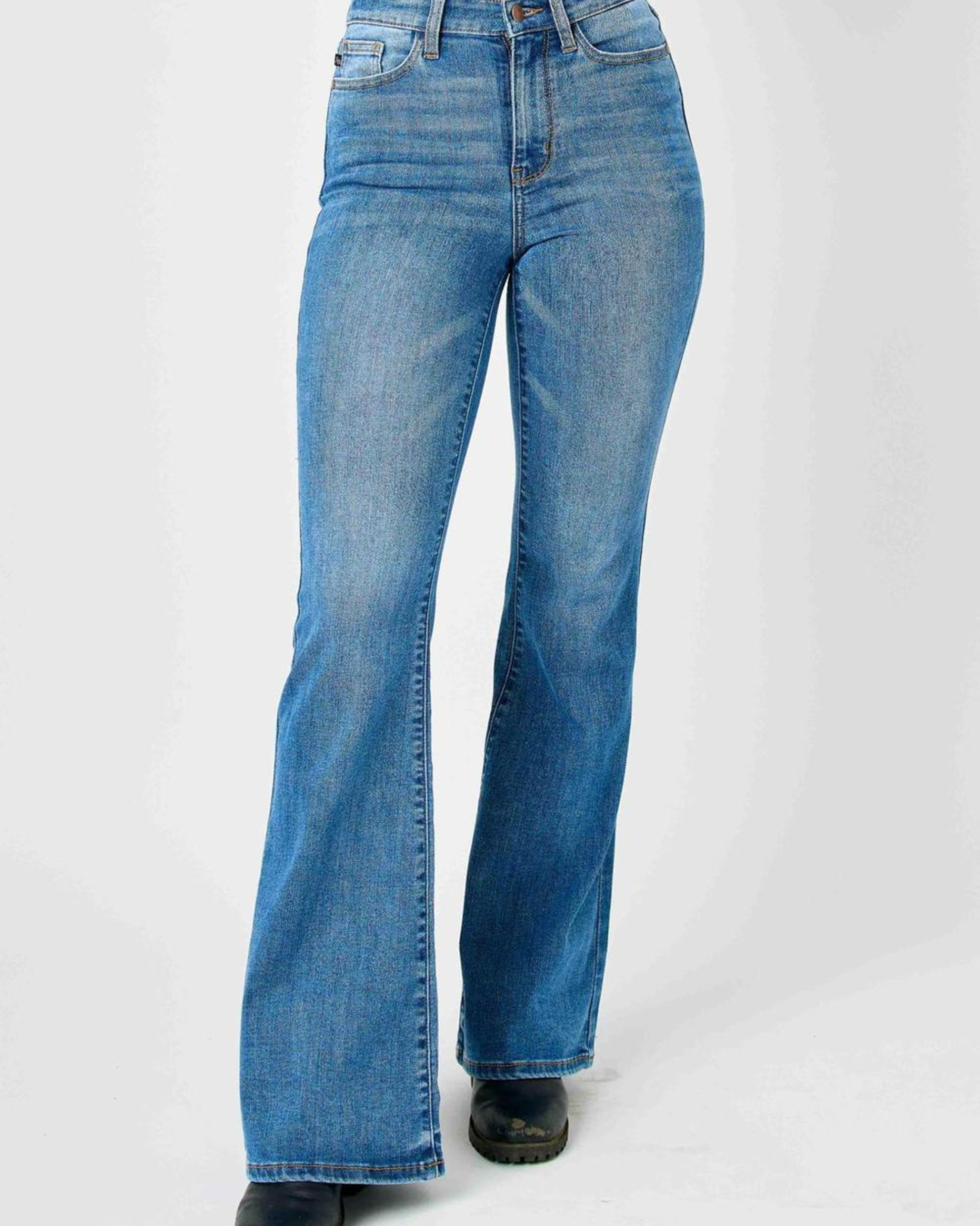 The Everyday High Rise Flare Jeans
