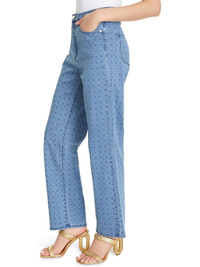 The Monroe Printed Straight Leg Jeans